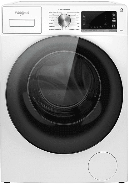 Whirlpool W6 W045WB LAVATRICE, Caricamento frontale, 10 kg, 64,3 cm, Classe B