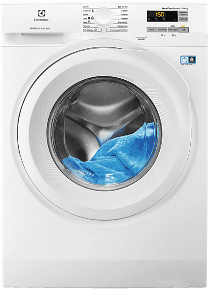 Electrolux EW6F512U LAVATRICE, Caricamento frontale, 10 kg, 63,6 cm, Classe A