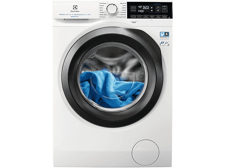 Electrolux EW7F396KQ LAVATRICE, Caricamento frontale, 9 kg, 63,6 cm, Classe A