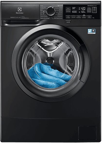 Electrolux EW6SBLACK LAVATRICE SLIM, Caricamento frontale, 6 kg, 37,8 cm, Classe C