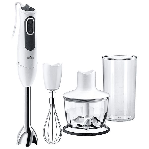 braun frullatore ad immersione  multiquick 3v mq3135wh