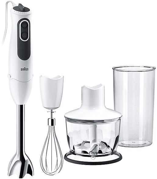 braun frullatore ad immersione  multiquick 3v mq3135wh