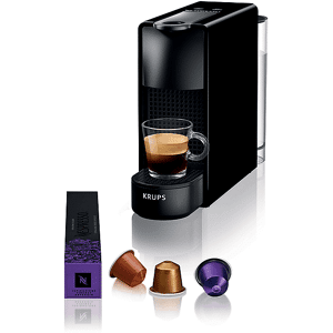 Krups Essenza Mini XN1108K MACCHINA CAFFÈ CAPSULE, nero