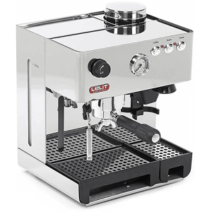 LELIT MACCHINA CAFFÈ ESPRESSO  ANITA, 1000 W, Acciaio