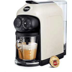 LAVAZZA DESEA WHITE CREAM MACCHINA CAFFÈ CAPSULE, BIANCO