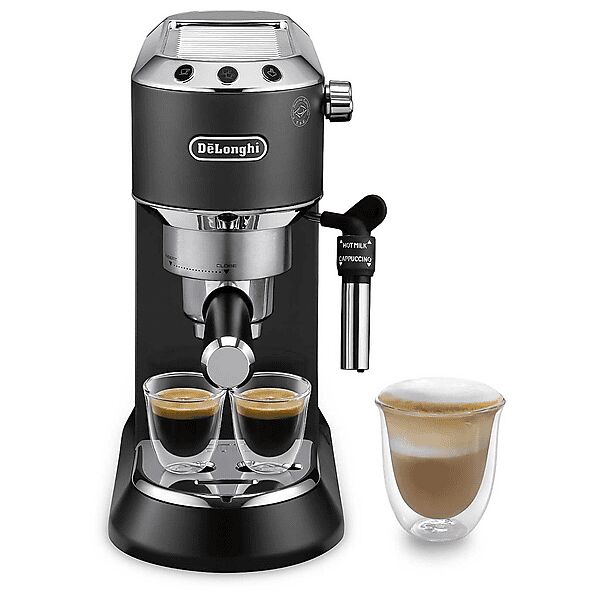 delonghi macchina caffÈ espresso  dedica ec685.bk, 1350 w, nero