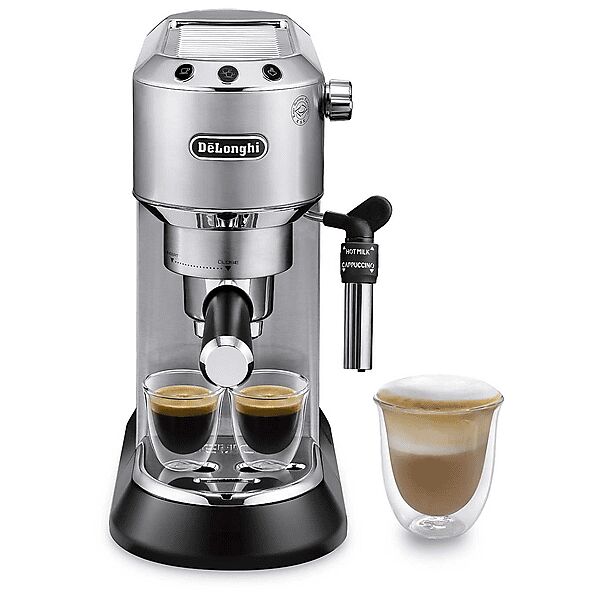 delonghi macchina caffÈ espresso  dedica ec685.m, 1350 w, metal