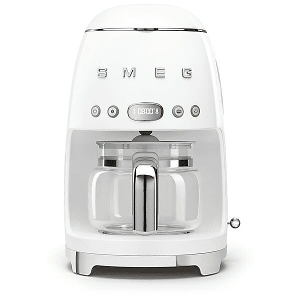 smeg dcf02wheu macchina caffè americano, bianco