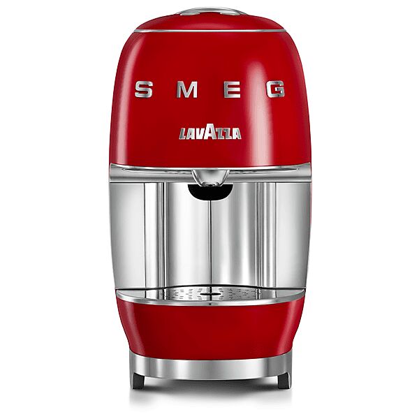 lavazza lm 200 smeg macchina caffÈ capsule, rossa