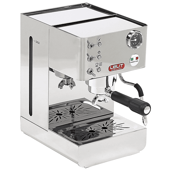 lelit macchina caffÈ espresso  anna, 1000 w, acciaio inox