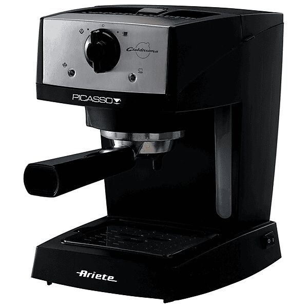 ariete macchina caffÈ espresso  caffe' picasso, 850 w, nera