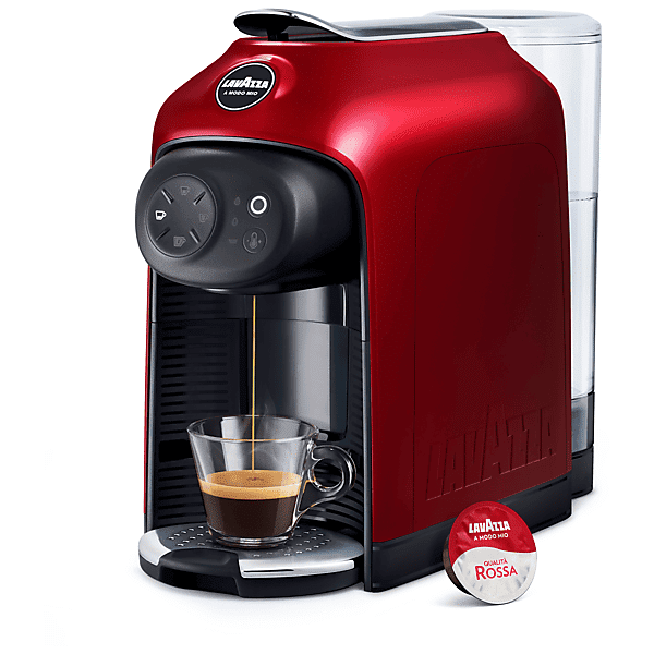 lavazza lm idola red fire macchina caffÈ capsule, rosso