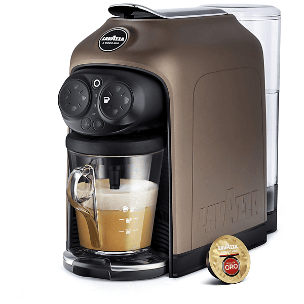 lavazza desea brown walnut macchina caffÈ capsule, marrone noce