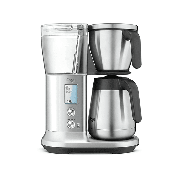 sage precision bewer thermal macchina caffè americano, stainless steel carafe