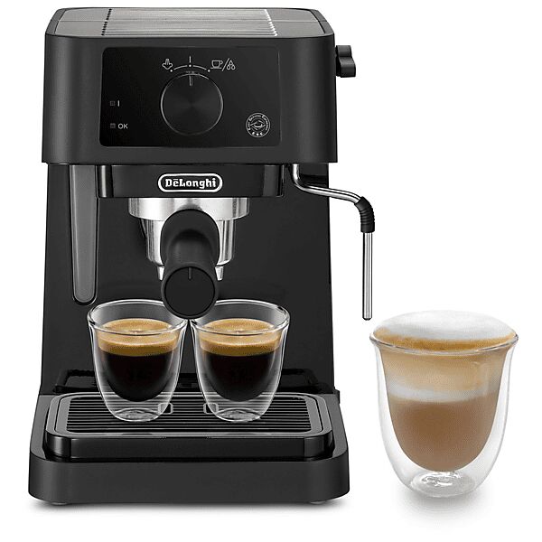 delonghi macchina caffe’  stilosa ec235.bk, 1100 w, nera