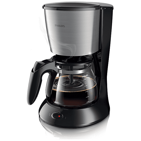 philips hd7462/20 macchina caffè americano, nero e metallo