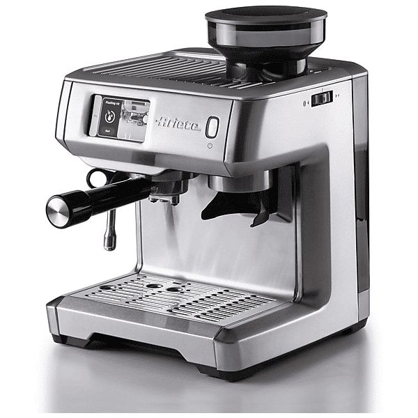 ariete macchina caffÈ  espresso metal con macina, 1600 w,