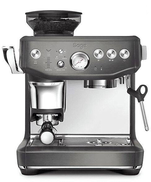 sage macchina caffÉ automatica  ses876bst4eeu1, 1850 w, acciaio inossidabile nero