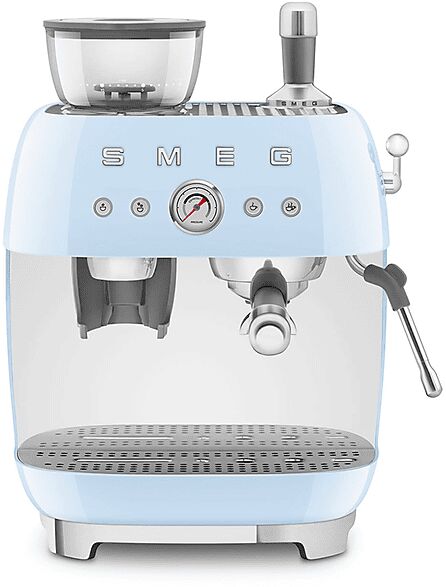 smeg macchina caffÉ  egf03pbeu, 1650 w, azzurro