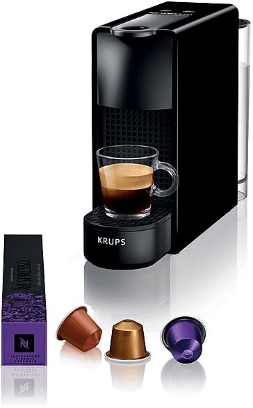 krups essenza mini xn1108k macchina caffÈ capsule, nero