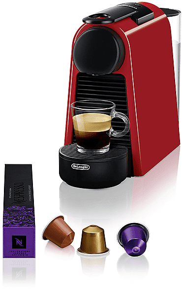 delonghi en85.r macchina caffÈ capsule, rosso