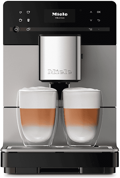 miele cm 5510 alsm macchina caffÉ automatica, alu - argento metallico