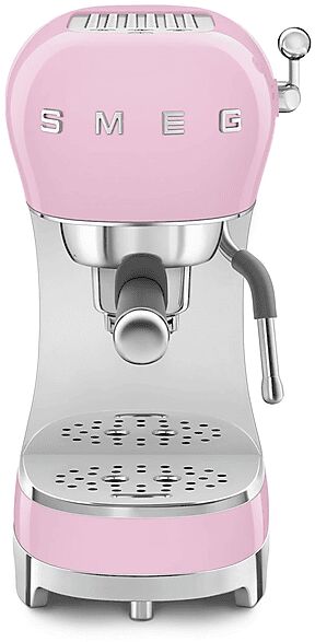 smeg macchina caffÈ espresso  ecf02pkeu, 1350 w, rosa