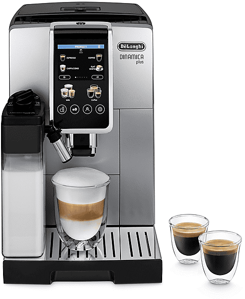 delonghi ecam380.85.sb macchina caffÉ automatica, silver black