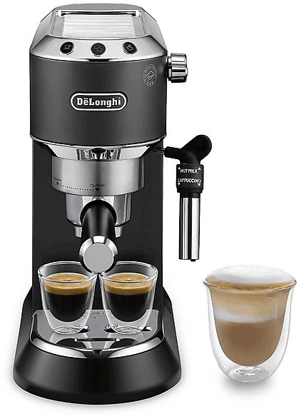 delonghi macchina caffÈ espresso  dedica ec685.bk, 1350 w, nero