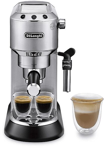 delonghi macchina caffÈ espresso  dedica ec685.m, 1350 w, metal