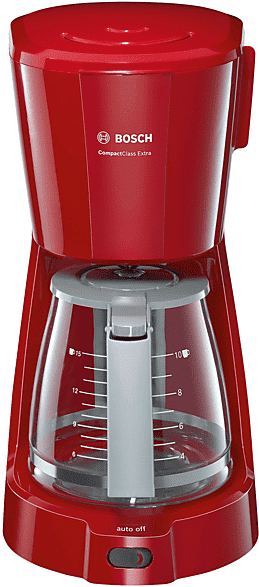 bosch tka3a034 macchina caffè americano, rosso