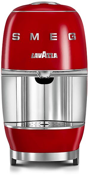 lavazza lm 200 smeg macchina caffÈ capsule, rossa