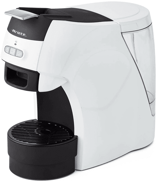 ariete macchina caffÈ espresso  mac caffe'polv/cialda ese, 1100 w, bianco-nera