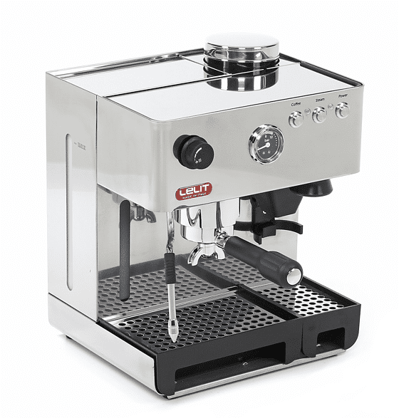 lelit macchina caffÈ espresso  anita, 1000 w, acciaio