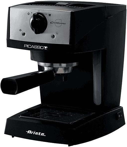 ariete macchina caffÈ espresso  caffe' picasso, 850 w, nera