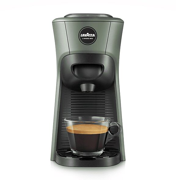 lavazza tiny eco macchina caffÈ capsule, verde/nero