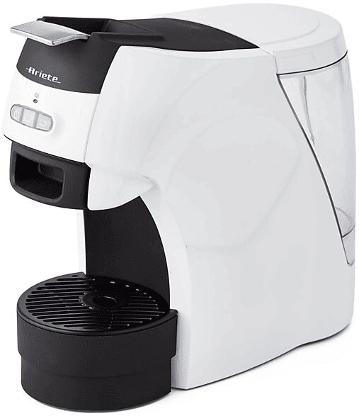 Ariete MACCHINA CAFFÈ ESPRESSO MAC CAFFE'POLV/CIALDA ESE, 1100 W, BIANCO-NERA