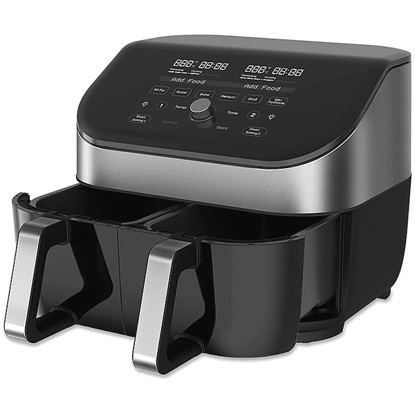 instant pot vortexplusdualclearcook8l friggitrice ad aria, 1700 w, capacità ciotola 8 l