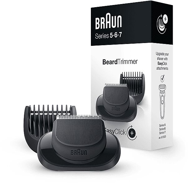 braun accessorio regolabarba per rasoio elettrico series 5, 6 e 7  rifin barba + 5pettini