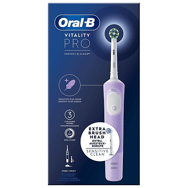 oral-b spazzolino elettrico  vitality pro