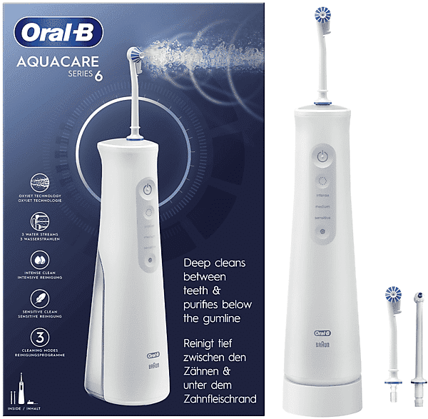 oral-b idropulsore  aquacare oxyjet