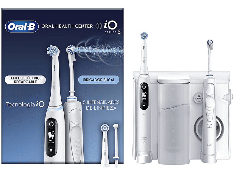 oral-b spazzolino + idropulsore  oral health center