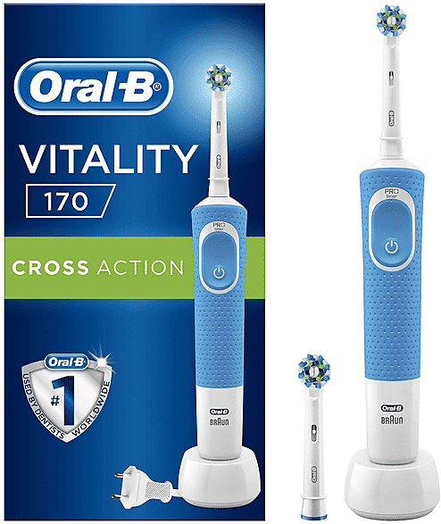 oral-b spazzolino elettrico  vitality cross actiond170