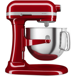 KitchenAid 5KSM70SHXEER IMPASTATRICE PLANETARIA, 325 W, capacità ciotola 6,6 l, ROSSO IMPERIALE