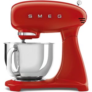 SMEG SMF03RDEU IMPASTATRICE PLANETARIA, 800 W, capacità ciotola 4,8 l, Rosso