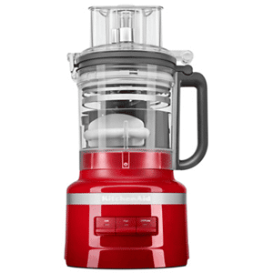 KitchenAid 5KFP1319EER ROBOT DA CUCINA, 400 W, capacità ciotola 3,1 l, Rosso imperiale