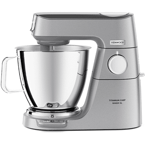 Kenwood Chef Baker XL KVL85.124SI IMPASTATRICE PLANETARIA, 1200 W, capacità ciotola 7 l, Silver