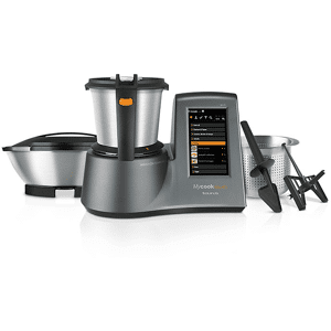 MYCOOK Touch MULTICOOKER, 1600 W, capacità ciotola 2,75 l, Grigio Nero