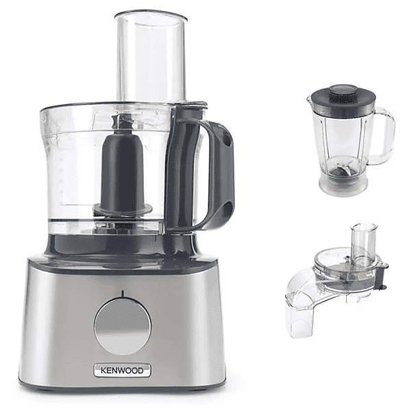 kenwood fdm304ss robot da cucina, 800 w, capacità ciotola 2,1 l, silver