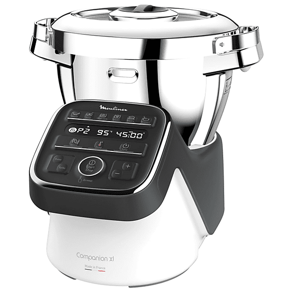 moulinex companion xl hf8098n robot da cucina, 1550 w, capacità ciotola 3 l, nero